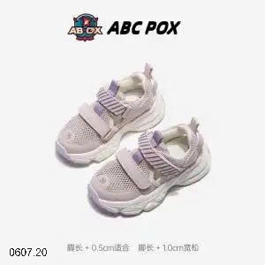 25HA0607.20 - GIÀY LƯỚI THOÁNG KHÍ QUAI DÁN CHO BÉ YÊU