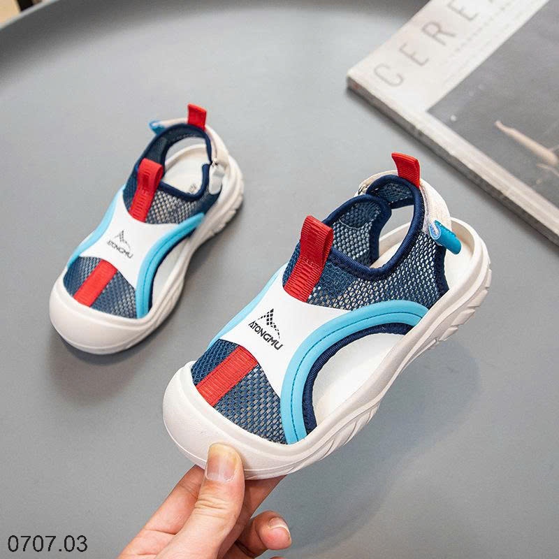 25HA0707.03 - SANDAL PHỐI LƯỚI THOÁNG KHÍ