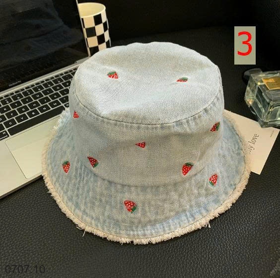 25HA0707.10 - MŨ BUCKET DENIM CHO NỮ