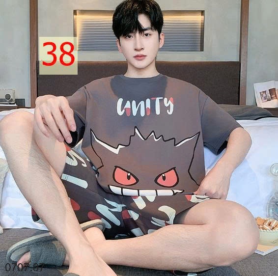 25HA0707.07- BỘ MẶC NHÀ COTTON CHO THANH NIÊN