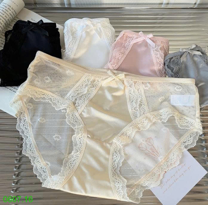25HA0607.16 - SET 5 QUẦN LÓT VIỀN REN NỮ