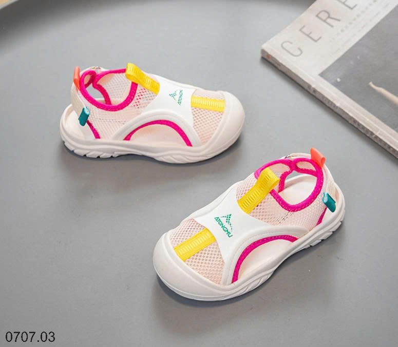 25HA0707.03 - SANDAL PHỐI LƯỚI THOÁNG KHÍ