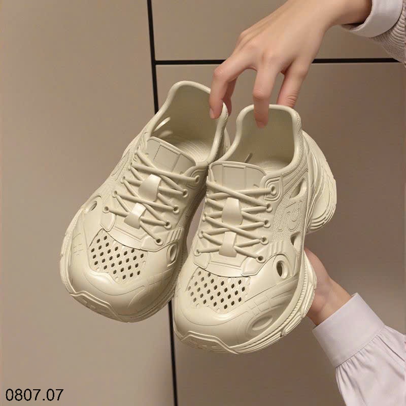 25HA0807.07 - GIÀY NHỰA ĐI MƯA ĐẾ CAO CHO NỮ