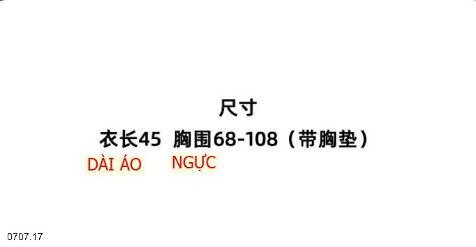 25HA0707.17 - ÁO HAI DÂY KÈM MÚT NGỰC