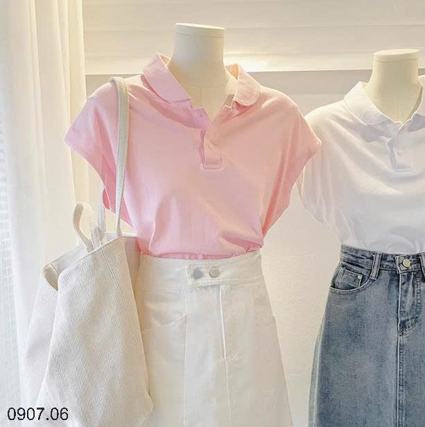 25HA0907.06 - ÁO POLO NGẮN TAY CHO NỮ
