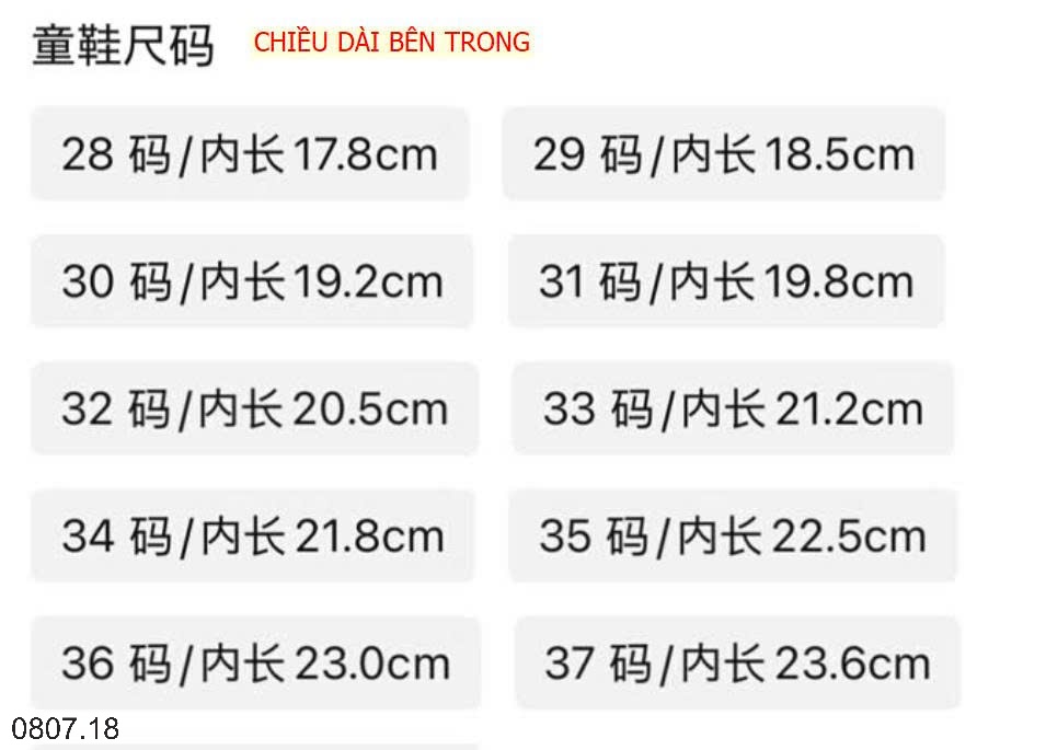 25HA0807.18 - GIÀY BOBDOG THOÁNG KHÍ CHO BÉ