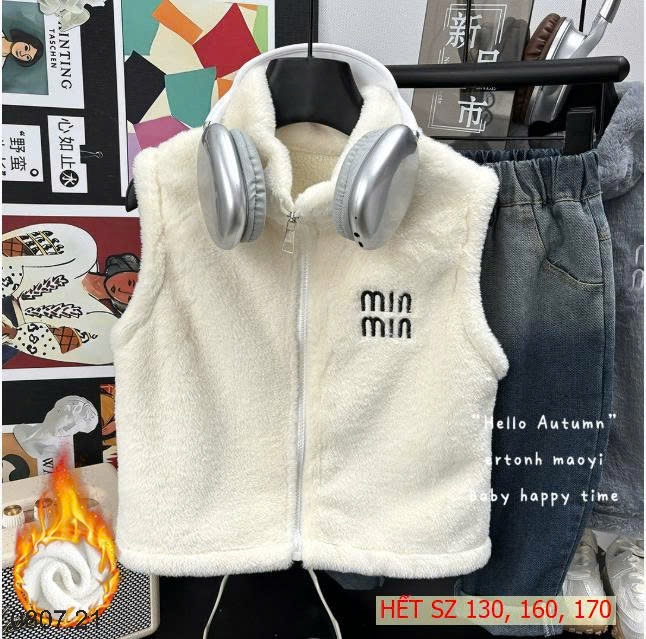 25HA0807.21 - ÁO LÔNG LÓT LÔNG MINMIN CHO BÉ