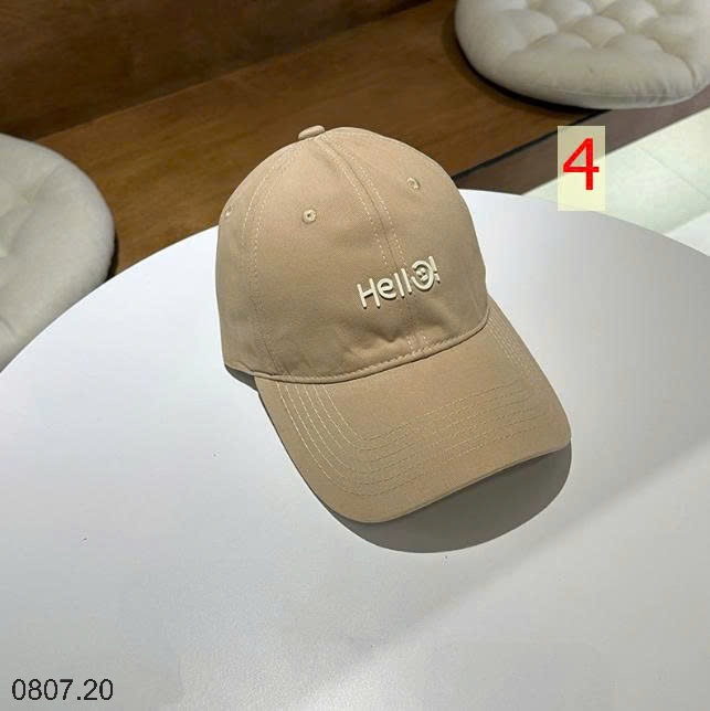 25HA0807.20 - MŨ LƯỠI TRAI HELLO THỜI TRANG