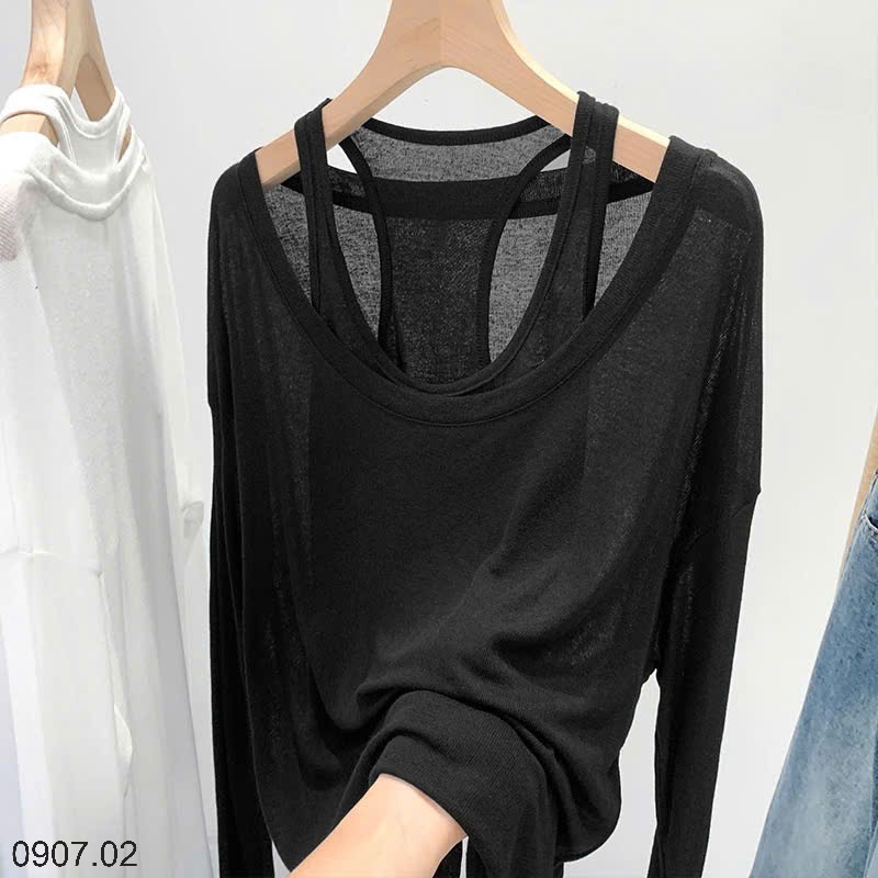25HA0907.02 - SET ÁO 2 CHI TIẾT CHO NỮ