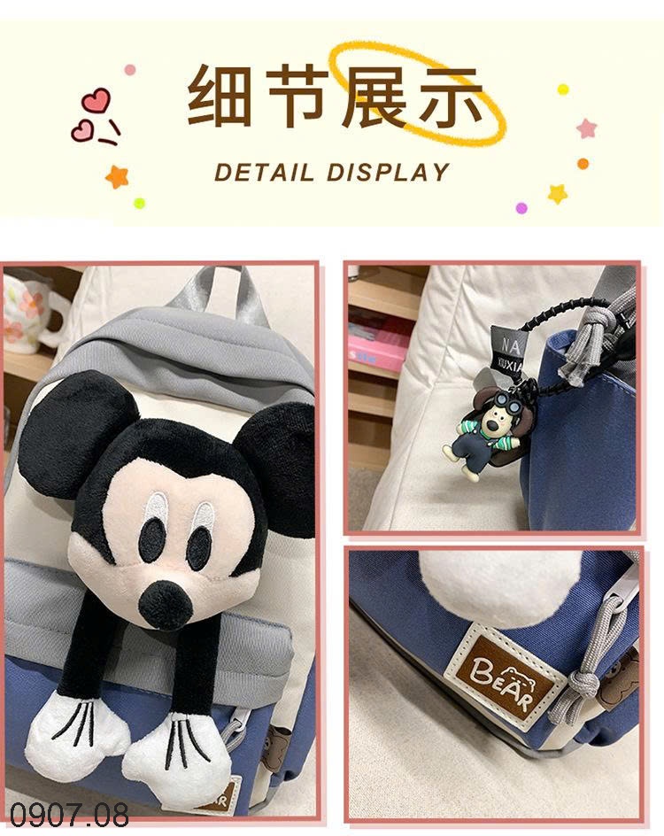 25HA0907.08- BALO CHUỘT MICKEY DỄ THƯƠNG