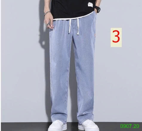 25HA0907.20 - QUẦN NAM ỐNG RỘNG TENCEL