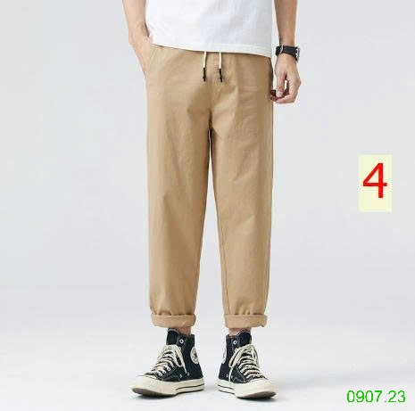 25HA0907.23 - QUẦN THÔ NAM LƯNG THUN
