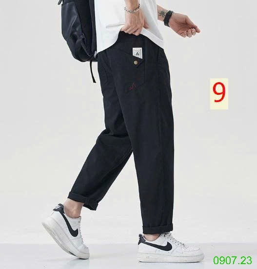 25HA0907.23 - QUẦN THÔ NAM LƯNG THUN