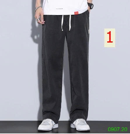 25HA0907.20 - QUẦN NAM ỐNG RỘNG TENCEL