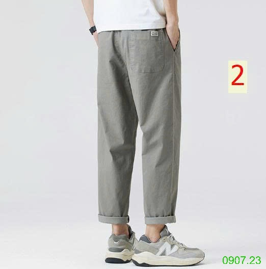 25HA0907.23 - QUẦN THÔ NAM LƯNG THUN