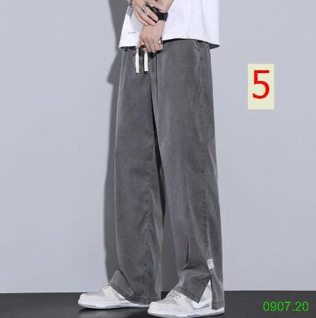 25HA0907.20 - QUẦN NAM ỐNG RỘNG TENCEL
