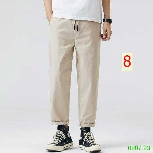 25HA0907.23 - QUẦN THÔ NAM LƯNG THUN