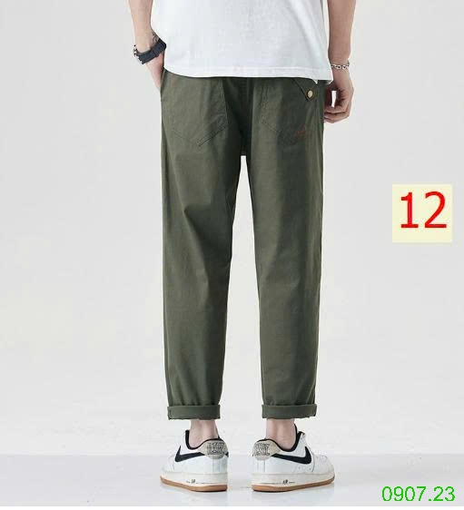 25HA0907.23 - QUẦN THÔ NAM LƯNG THUN