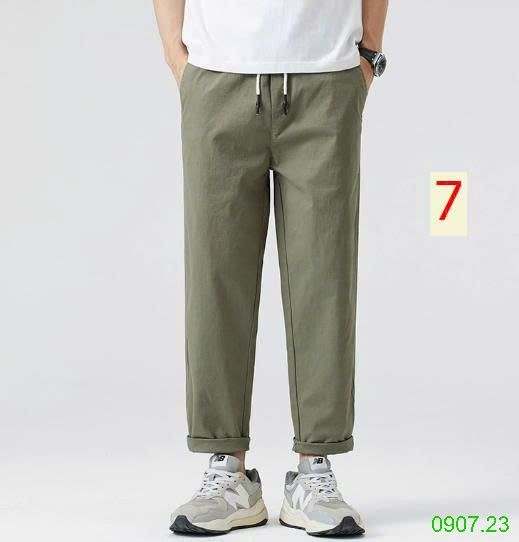 25HA0907.23 - QUẦN THÔ NAM LƯNG THUN
