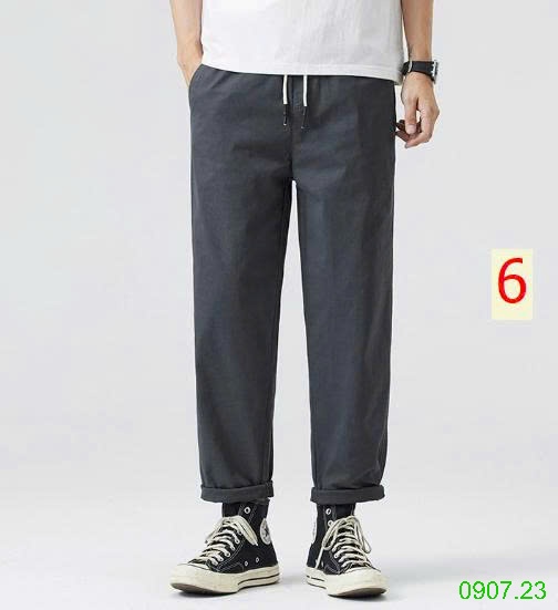 25HA0907.23 - QUẦN THÔ NAM LƯNG THUN