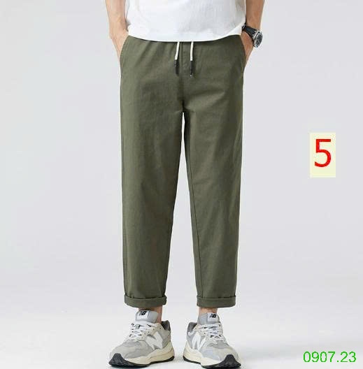 25HA0907.23 - QUẦN THÔ NAM LƯNG THUN