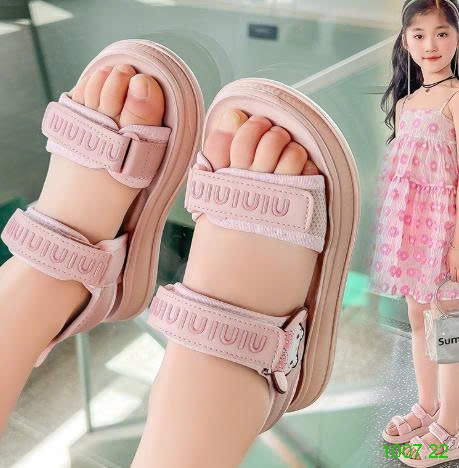 25HA1007.22 - SANDAL ĐẾ MỀM KUROMI BÉ GÁI