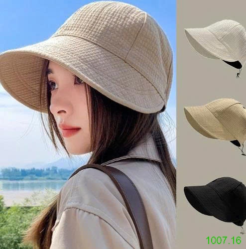25HA1007.16 - MŨ CHỐNG NẮNG THỜI TRANG CHO NỮ