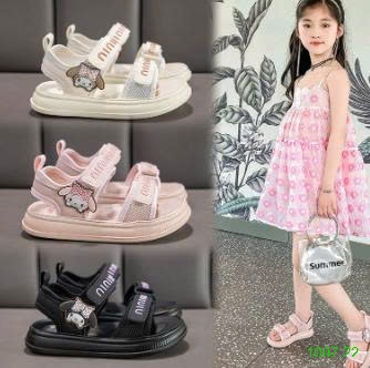 25HA1007.22 - SANDAL ĐẾ MỀM KUROMI BÉ GÁI