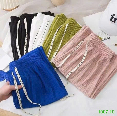 25HA1007.10 - SET 2 QUẦN SUÔNG LƯNG CHUN CHO NỮ