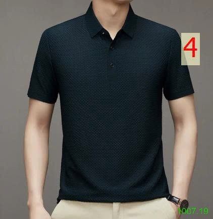 25HA1007.19 - ÁO POLO NAM TỔ ONG KHÔNG ĐƯỜNG MAY