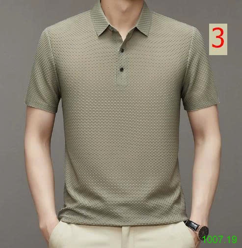 25HA1007.19 - ÁO POLO NAM TỔ ONG KHÔNG ĐƯỜNG MAY