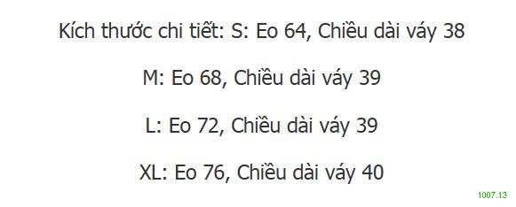 25HA1007.13 - CHÂN VÁY CHỮ A XẾP LY CHO NỮ
