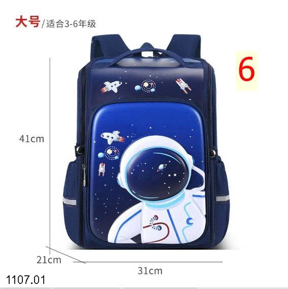 25HA1107.01 - BA LÔ 3D CHỐNG GÙ CHO BÉ