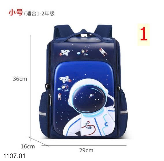25HA1107.01 - BA LÔ 3D CHỐNG GÙ CHO BÉ