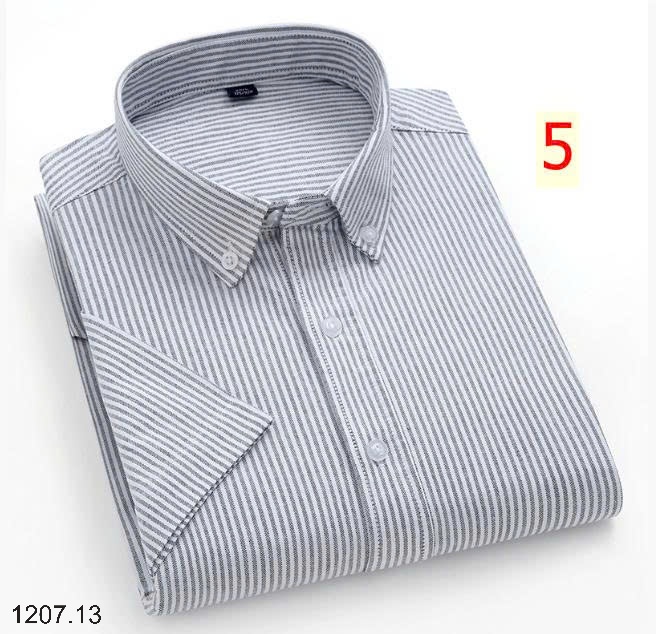 25HA1207.13 - ÁO SƠ MI KẺ NGẮN TAY CHO NAM