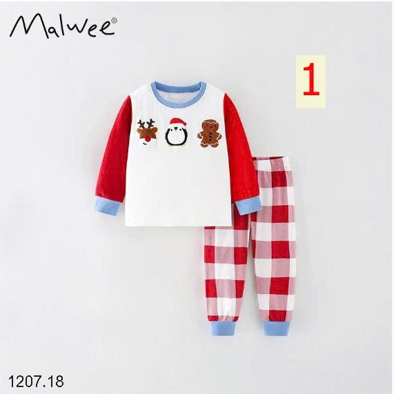 25HA1207.18 - BỘ THU ĐÔNG MẶC NHÀ BÉ TRAI MALWEE