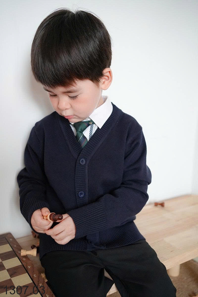 25HA1307.03 - CARDIGAN LEN SZ ĐẠI CHO BÉ