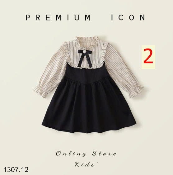 25HA1307.12 - VÁY BÉ GÁI PREMIUM