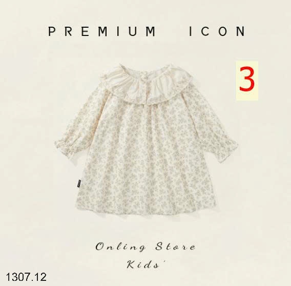 25HA1307.12 - VÁY BÉ GÁI PREMIUM