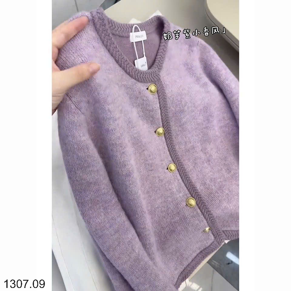25HA1307.09 - ÁO LEN TÍM SIÊU XINH