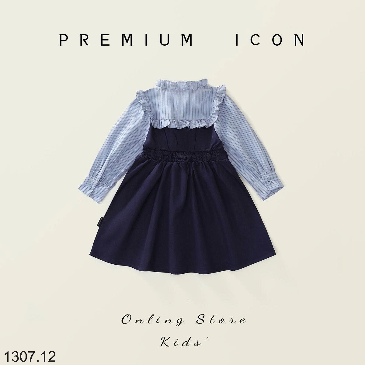 25HA1307.12 - VÁY BÉ GÁI PREMIUM