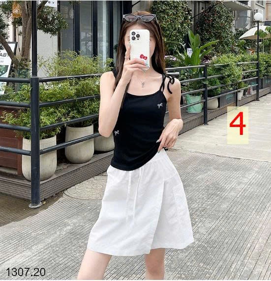 25HA1307.20 - QUẦN GIẢ VÁY NỮ