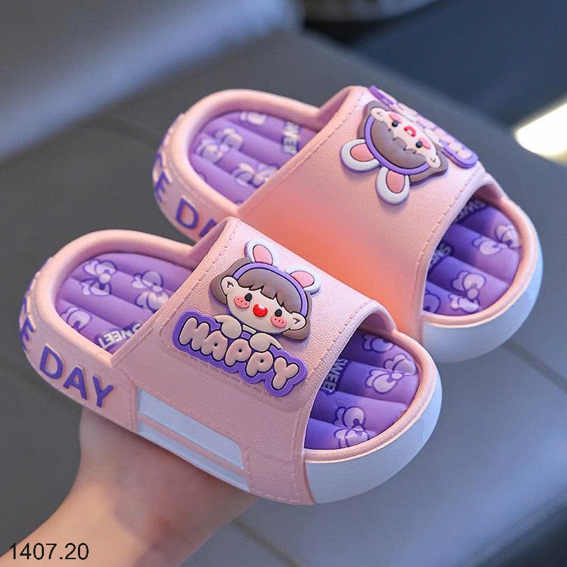 25HA1407.20 - DÉP HAPPY BÉ GÁI ĐẾ DÀY