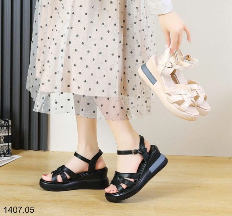 25HA1407.05 - SANDAL ĐẾ DÀY NỮ
