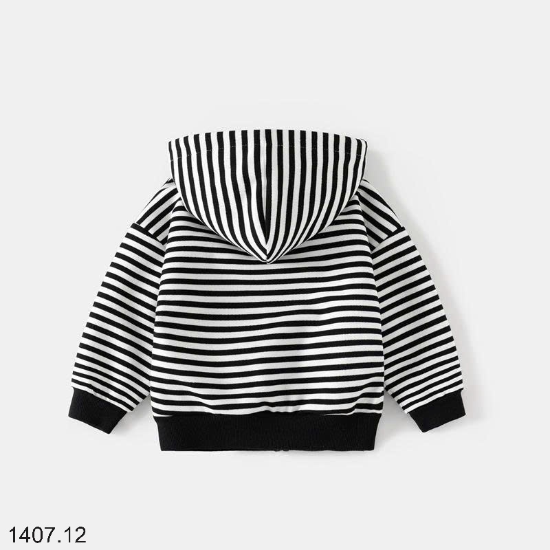25HA1407.12 - ÁO KHOÁC NỈ KHÓA WAPYPY CHO BÉ