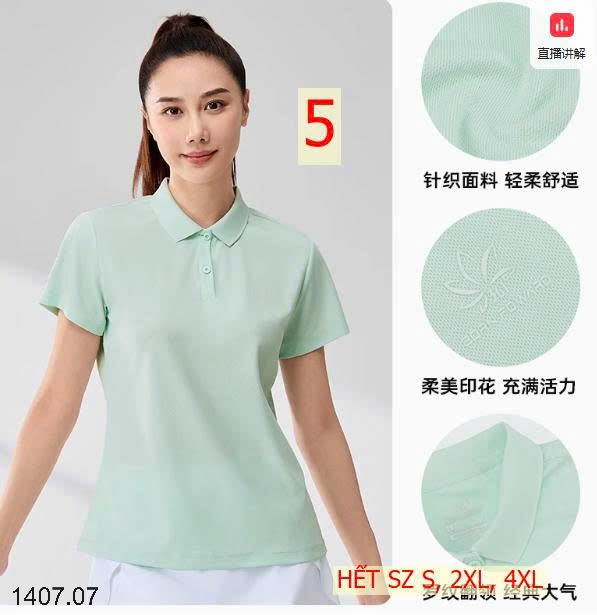 25HA1407.07 - ÁO THỂ THAO NỮ CHÍNH HÃNG 361