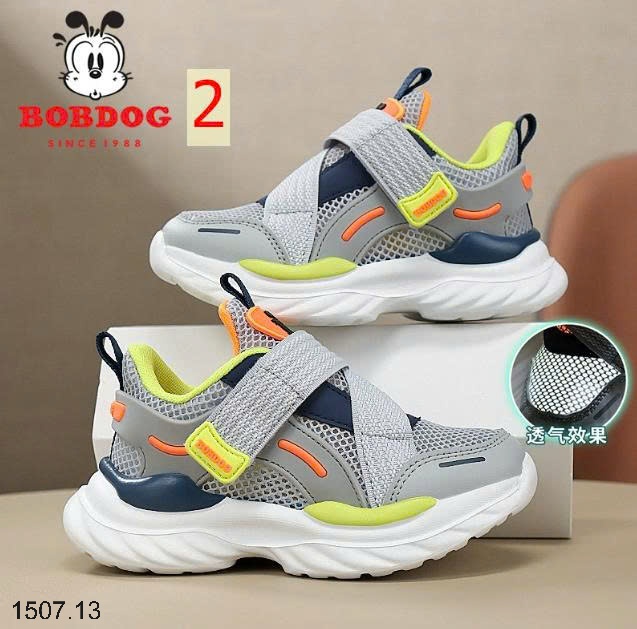 25HA1507.13 - GIÀY LƯỚI THOÁNG KHÍ BOBDOG CHO BÉ