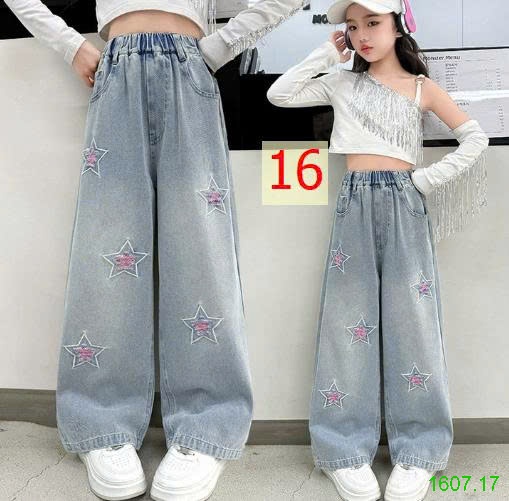 25HA1607.17 - QUẦN JEAN XUÔNG SIZE ĐẠI BÉ GÁI