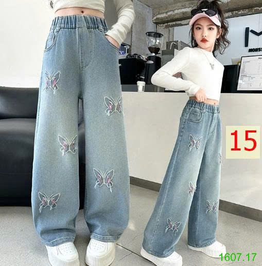25HA1607.17 - QUẦN JEAN XUÔNG SIZE ĐẠI BÉ GÁI