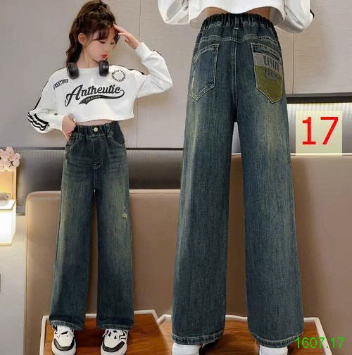 25HA1607.17 - QUẦN JEAN XUÔNG SIZE ĐẠI BÉ GÁI